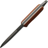 Shed Knives 2026 Journey Skur Orange & Black G10 154CM Fixed Blade Knife 26JOSO