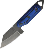 Shed Knives 2026 US Tanto Atlantic Blue G10 154CM Fixed Blade Knife 26SKUSAB