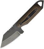 Shed Knives 2026 US Tanto Coyote Tan G10 154CM Fixed Blade Knife 26SKUSCT