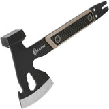 Reapr Versa Camp Axe Black & Brown TPR Stainless Steel Axe 11014