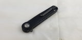 Shieldon Empoleon Linerlock Black G10 Folding D2 Steel Pocket Knife 9049G1G