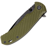 SKIF Knives Sturdy Framelock OD Green G10 Folding 9Cr18MoV Pocket Knife 420SEBG