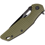 SKIF Knives Defender Framelock Green G10 Folding 9Cr18MoV Pocket Knife 423SEBG