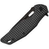 SKIF Knives Defender Framelock Black G10 Folding 9Cr18MoV Pocket Knife 423SEB