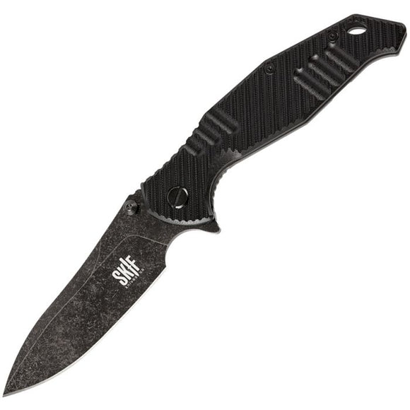 SKIF Knives Adventure Framelock Black G10 Folding 9Cr18MoV Pocket Knife 424SEB