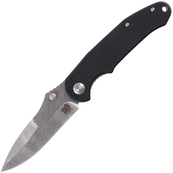 SKIF Knives Mouse Linerlock Black G10 Folding 8Cr13MoV Steel Pocket Knife IS001B