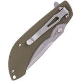 SKIF Knives Spyke Linerlock OD Green G10 Folding 8Cr13MoV Pocket Knife IS011OG