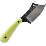 Skallywag Tactical Mantis Green 420 Stainless Cleaver Fixed Blade Knife w/ Sheath 17029