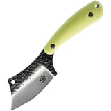 Skallywag Tactical Mantis Green 420 Stainless Cleaver Fixed Blade Knife w/ Sheath 17029