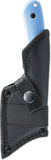 Skallywag Tactical Mantis Blue 420 Stainless Cleaver Fixed Blade Knife w/ Sheath 17030