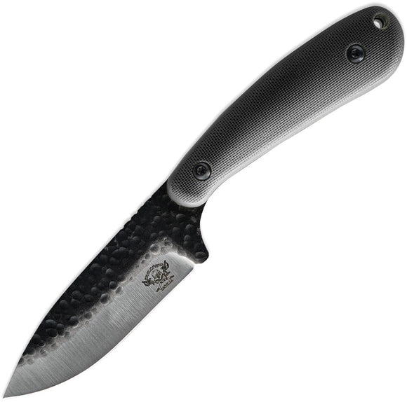 Skallywag Tactical Fireside Black 420 Stainless Fixed Blade Knife w/ Sheath 17031