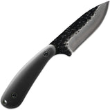 Skallywag Tactical Fireside Black 420 Stainless Fixed Blade Knife w/ Sheath 17031