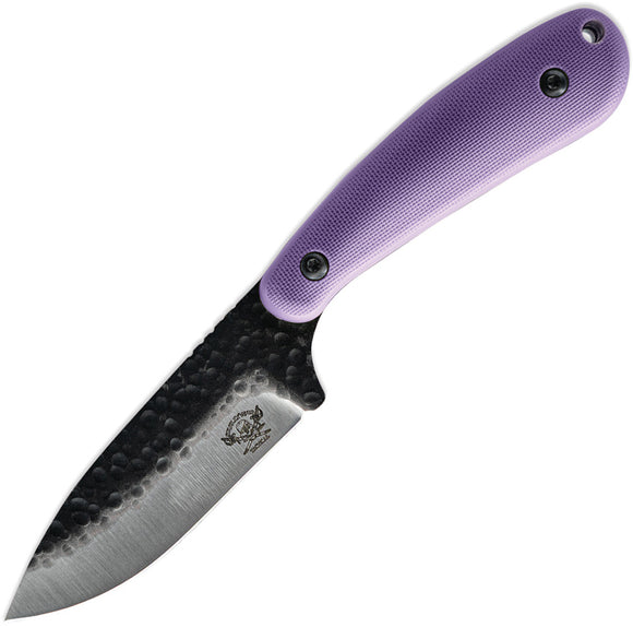 Skallywag Tactical Fireside Purple 420 Stainless Fixed Blade Knife w/ Sheath 17034