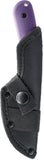 Skallywag Tactical Fireside Purple 420 Stainless Fixed Blade Knife w/ Sheath 17034