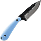 Skallywag Tactical Fireside Blue 420 Stainless Fixed Blade Knife w/ Sheath 17036