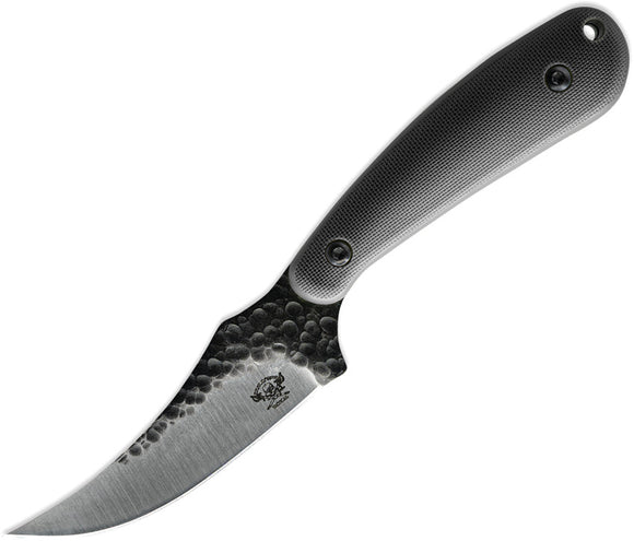 Skallywag Tactical Scorpion Black 420 Stainless Fixed Blade Knife w/ Sheath 17037