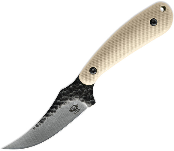 Skallywag Tactical Scorpion Tan 420 Stainless Fixed Blade Knife w/ Sheath 17040