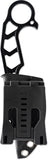 Skallywag Tactical Skeletor Black 440C Stainless Fixed Blade Knife w/ Sheath 17052