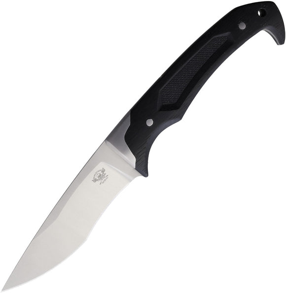 Skallywag Tactical MDV LUX Black G10 14C28N Fixed Blade Knife w/ Sheath 17053
