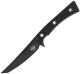 Skallywag Tactical Riptide Black G10 D2 Steel Spear Pt Fixed Blade Knife 17014