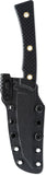 Skallywag Tactical Riptide Black G10 D2 Steel Spear Pt Fixed Blade Knife 17014