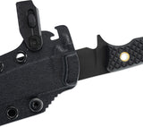 Skallywag Tactical Riptide Black G10 D2 Steel Spear Pt Fixed Blade Knife 17014