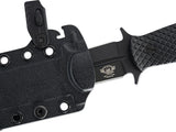 Skallywag Tactical Riptide Black G10 D2 Steel Spear Pt Fixed Blade Knife 17014