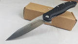 Steel Will Intrigue Mini Black FRN Handle Linerlock Folding Blade Knife f45M11