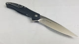 Steel Will Intrigue Mini Black FRN Handle Linerlock Folding Blade Knife f45M11