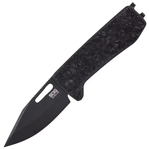 Sog Ultra XR Lock Pocket Knife Blackout Carbon Fiber Folding CTS-XHP 12630557