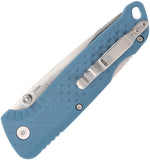 SOG Adventurer LB Lockback Blue Folding 5Cr15MoV Pocket Knife 13110343
