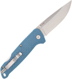 SOG Adventurer LB Lockback Blue Folding 5Cr15MoV Pocket Knife 13110343