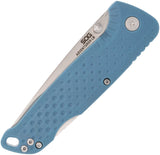SOG Adventurer LB Lockback Blue Folding 5Cr15MoV Pocket Knife 13110343