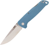 SOG Adventurer LB Lockback Blue Folding 5Cr15MoV Pocket Knife 13110343