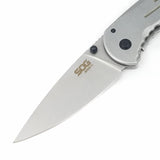 SOG Aegis Grey Framelock Folding Knife ae31cp