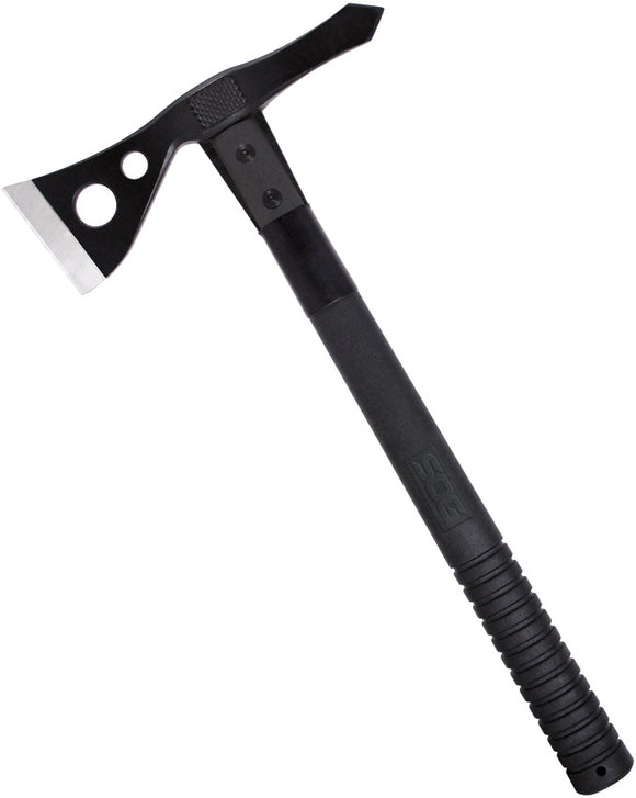 SOG Tactical Tomahawk Black Fixed Axe Head Blade GRN Handle Axx with Sheath F01TNCP