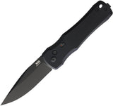 SOG Automatic Spec Elite I Knife Button Lock Black G10 AUS-10A Drop Pt Blade SE54