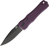 SOG Automatic Spec Elite I Knife Button Lock Purple G10 AUS-10A Drop Pt Blade SE56