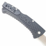 SOG Traction Black GRN Folding 5Cr13MoV Tanto Pocket Knife TD1012BX5821