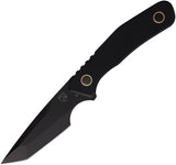 Se7en Plus Strider Blackout G10 D2 Steel Tanto Fixed Blade Knife w/ Sheath 240502BK