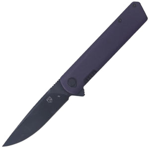 Se7en Plus Hera Linerlock Purple G10 Folding D2 Steel Pocket Knife 240506PR