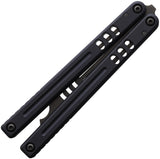 Squid Industries Mako V5 Trainer Black Aluminum Stainless Shark Bottle Opener Butterfly DMKOV5IB