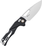 SRM Knives Mirage Ambi Lock Black G10 Folding 14C28N Pocket Knife 239XGB