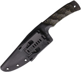 Stroup Knives Bravo 4 Limited Edition Black & Green G10 1095HC Fixed Blade Knife PB4