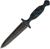 Stroup Knives Heritage Dagger Green G10 1095HC Fixed Blade Knife w/ Sheath HGBDAGGER