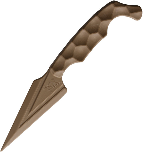 Stroup Knives Ultralite Dagger Non Metallic Dark Earth Fixed Blade Knife ULNMDE
