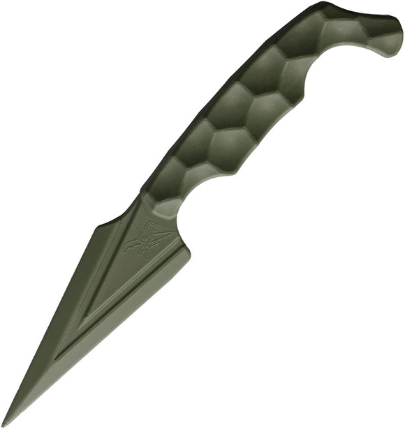 Stroup Knives Ultralite Dagger Non Metallic OD Green Fixed Blade Knife ULNMODG