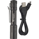 Streamlight MacroStream Black LED USB 4.5" Water Resistant Flashlight 66320