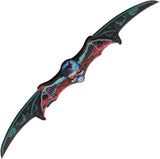 S-TEC Double Blade Linerlock A/O Aluminum Folding Pocket Knife 27309BL