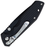 S-TEC Linerlock A/O Black G10 Folding Stainless Steel Pocket Knife S019